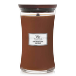 WoodWick Stone Washed Suede Duża Świeca Core 609,5g