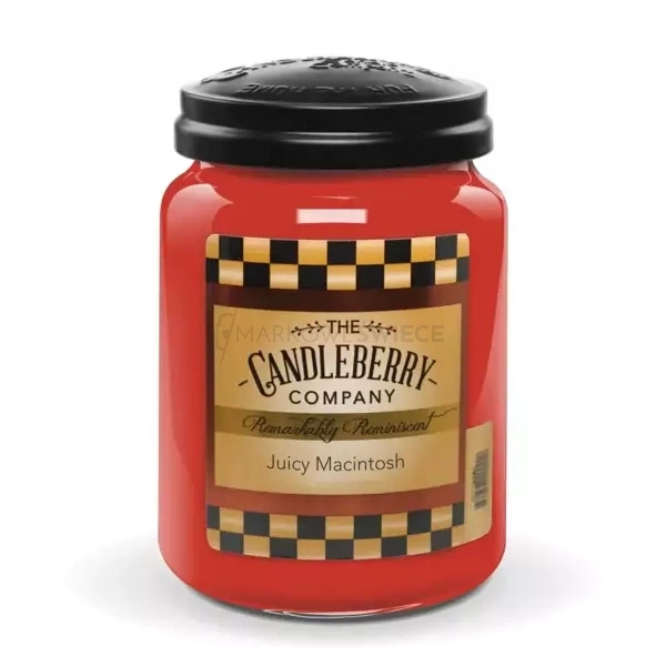 Candleberry Juicy Macintosh Duża Świeca Zapachowa 640g