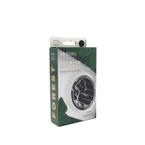 Mr & Mrs Fragrance Zapach do samochodu Black Mushrooms Sandal&Incense