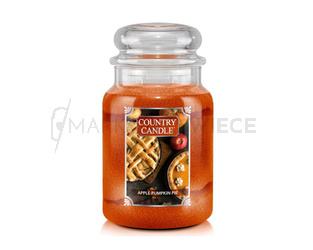 Country Candle Apple Pumpkin Pie Duża Świeca Zapachowa 652g