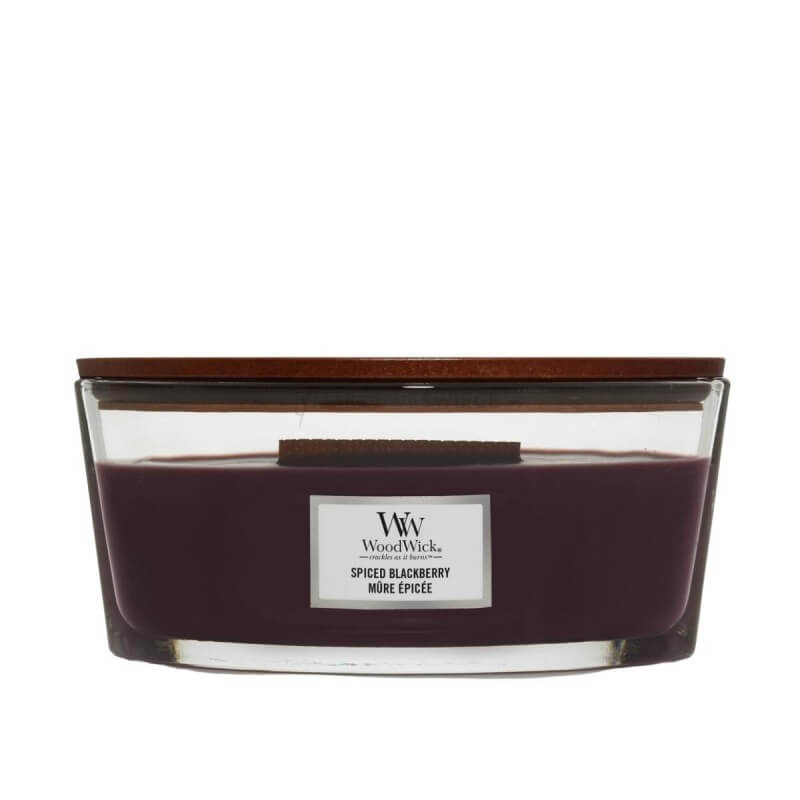 Woodwick Spiced Blackberry Świeca Hearthwick 453,5g