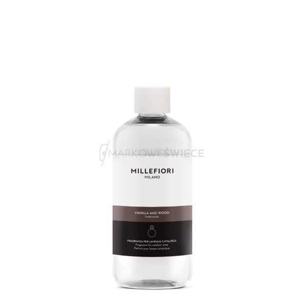 Millefiori Milano Vanilla & Wood Zapach do Lampy Katalitycznej 500 ml