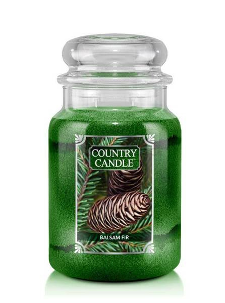 Country Candle Balsam Fir Duża Świeca Zapachowa 652g