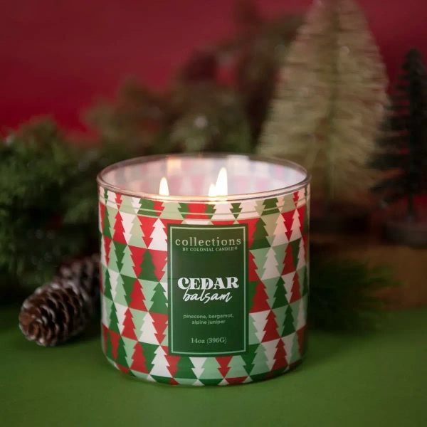 Colonial Candle Cedar Balsam Świeca Zapachowa Tumbler 396g