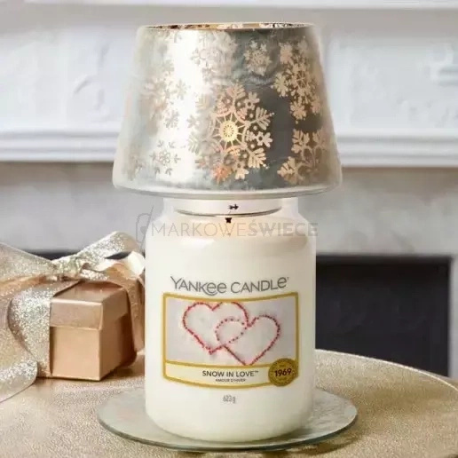 Yankee Candle Snow In Love Duża Świeca Zapachowa 623g