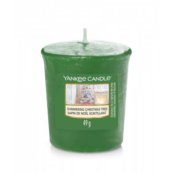 Yankee Candle Shimmering Christmas Tree Świeczka Sampler 49g