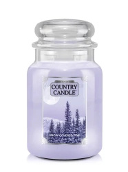 Country Candle Snow Covered Pine Duża Świeca Zapachowa 652g