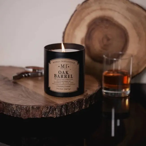 Colonial Candle Oak Barrel Świeca Zapachowa 467g