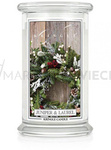 Kringle Candle Juniper & Laurel Duża Świeca Zapachowa 624g