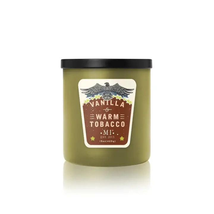 Colonial Candle Vanilla & Warm Tobacco Świeca Zapachowa Tumbler 425g