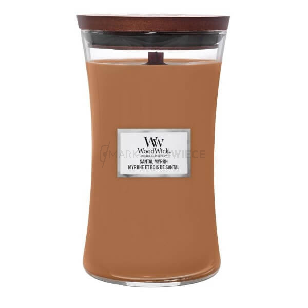 WoodWick Santal Myrrh Duża Świeca 609,5g