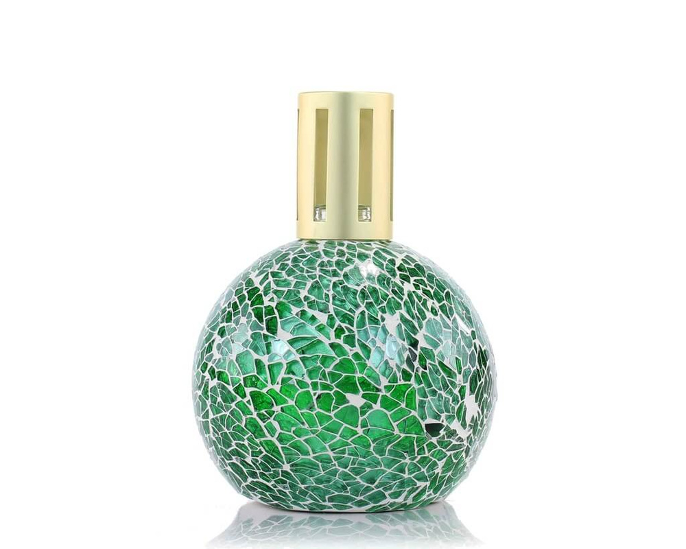 Ashleigh & Burwood Green Mosaic Lampa Zapachowa XBLPFL010 