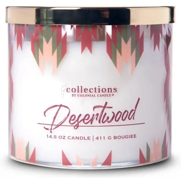 Colonial Candle Desertwood Świeca Zapachowa Tumbler 411g