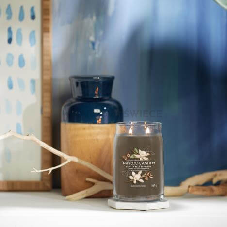 Yankee Candle Vanilla Bean Espresso Signature Duża Świeca 567g
