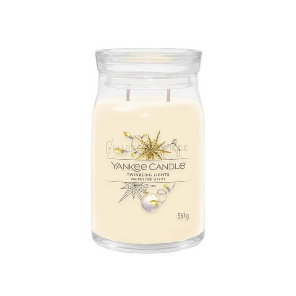 Yankee Candle Twinkling Lights Signature Duża Świeca 567g