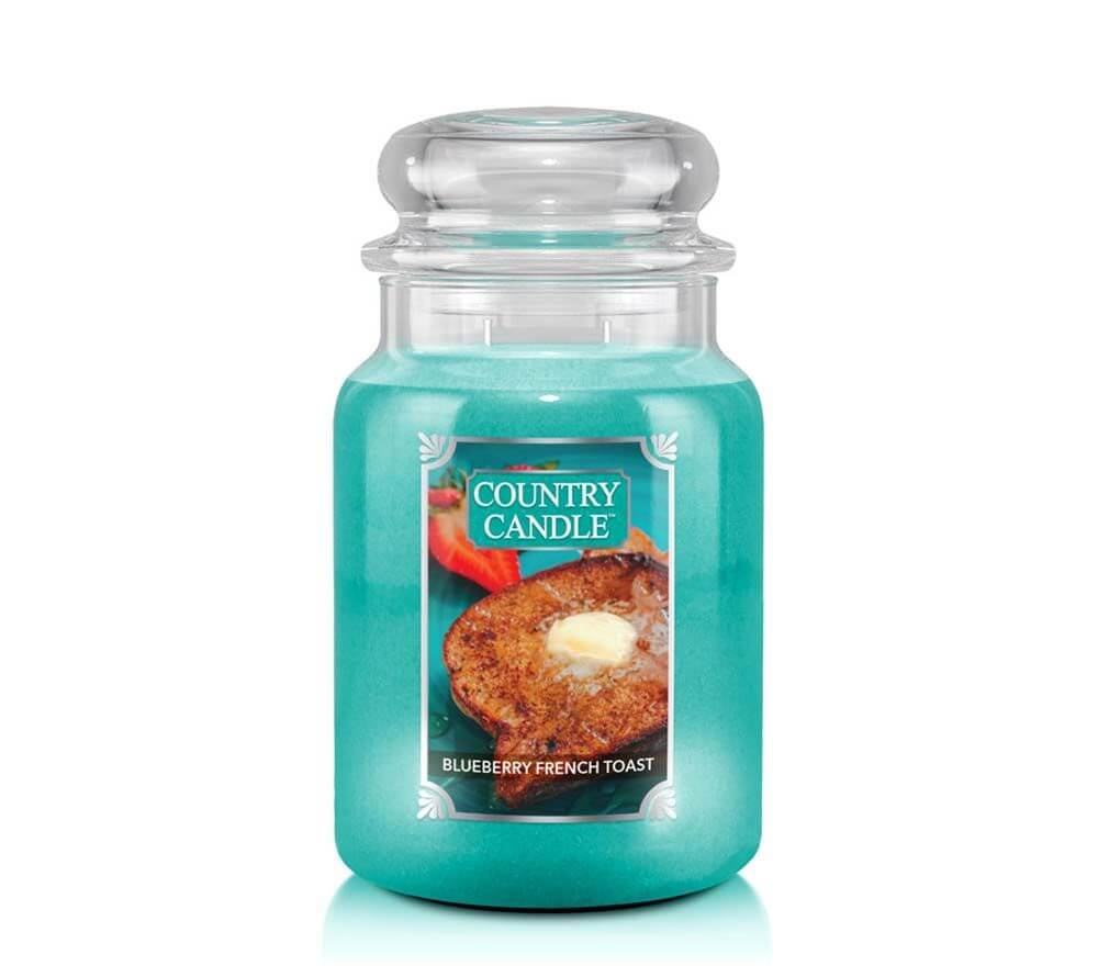 Country Candle Blueberry French Toast Duża Świeca Zapachowa 652g