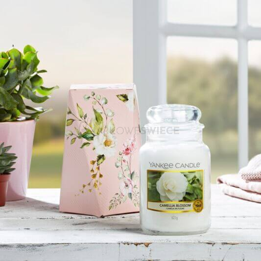 Yankee Candle Camellia Blossom Duża Świeca Zapachowa 623g