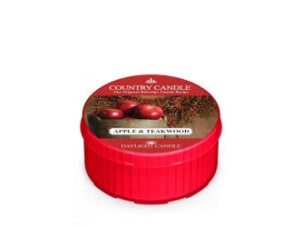 Country Candle Apple & Teakwood Świeca Daylight 42g