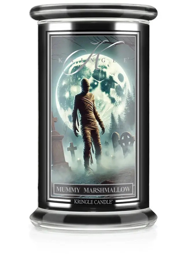 Kringle Candle Mummy Marshmallow Duża Świeca Zapachowa 624g