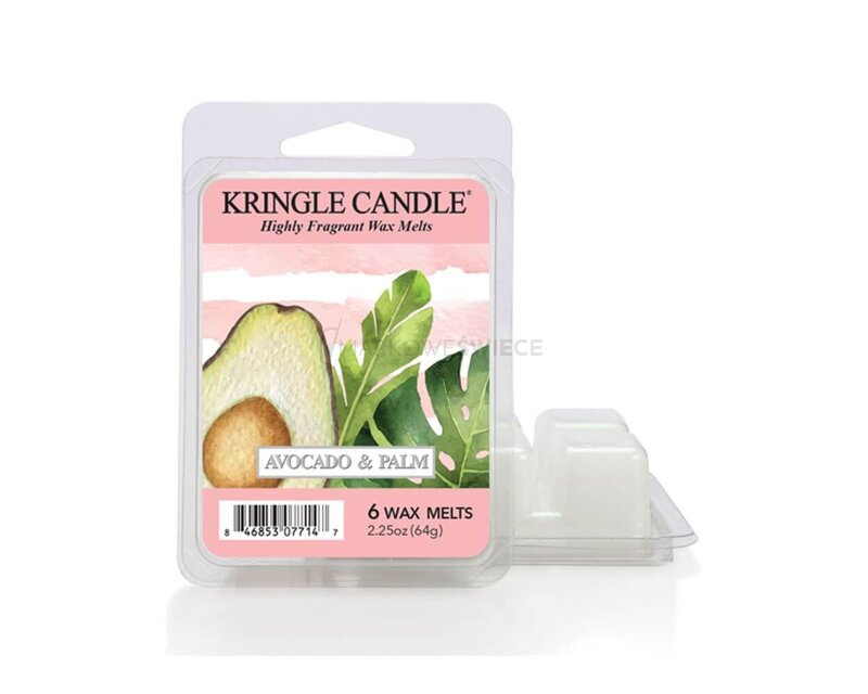 Kringle Candle Avocado & Palm Wosk Zapachowy 64g