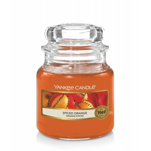 Yankee Candle Spiced Orange Mała Świeca 104g