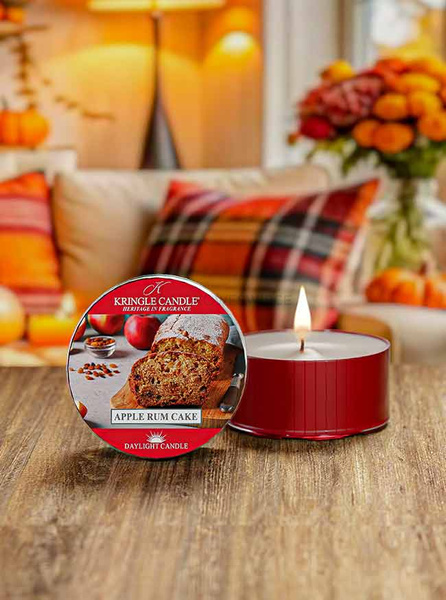 Kringle Candle Apple Rum Cake Świeczka Daylight 42g