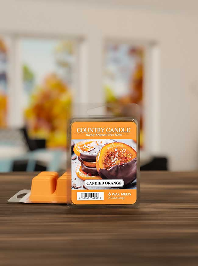 Country Candle Candied Orange Wosk Zapachowy 64g