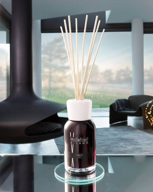 Millefiori Milano Nero pałeczki zapachowe 250ml