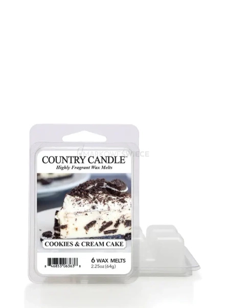 Country Candle Cookies & Cream Wosk Zapachowy 64g
