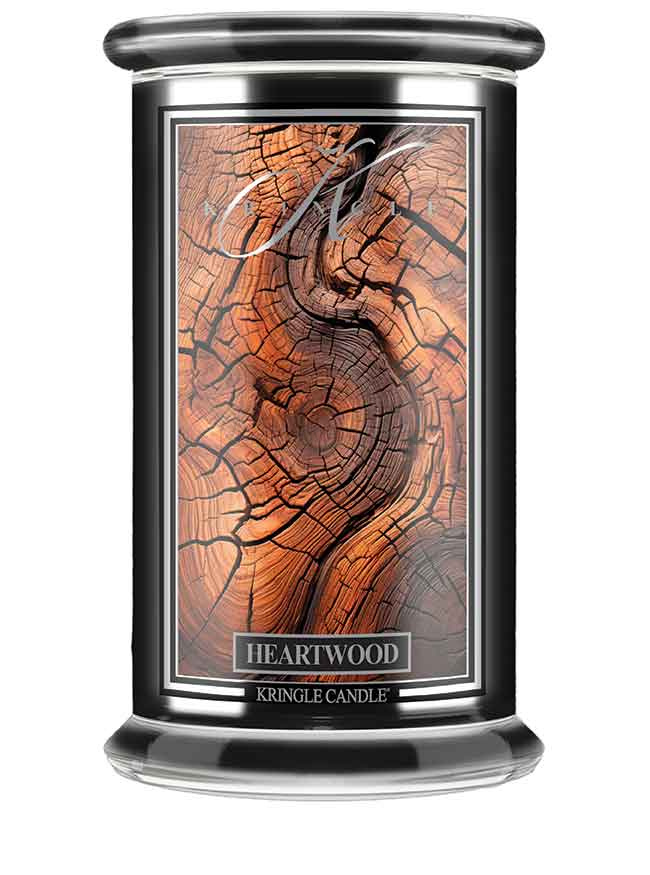 Kringle Candle Reserve Heartwood Duża Świeca Zapachowa 624g