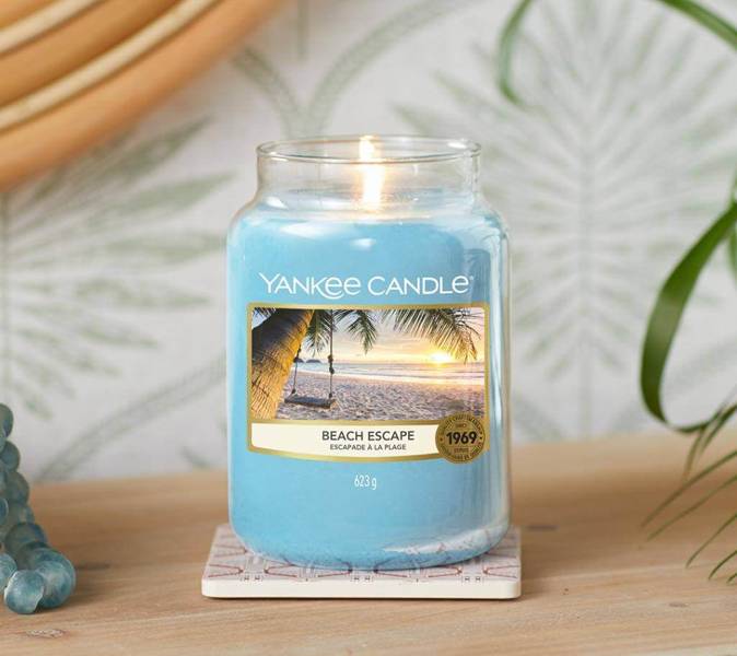 Yankee Candle Beach Escape Duża Świeca Zapachowa 623g