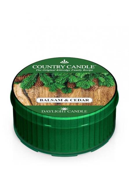 Country Candle Balsam & Cedar Świeca Daylight 42g
