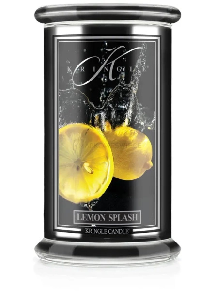 Kringle Candle Reserve Lemon Splash Duża Świeca Zapachowa 624g