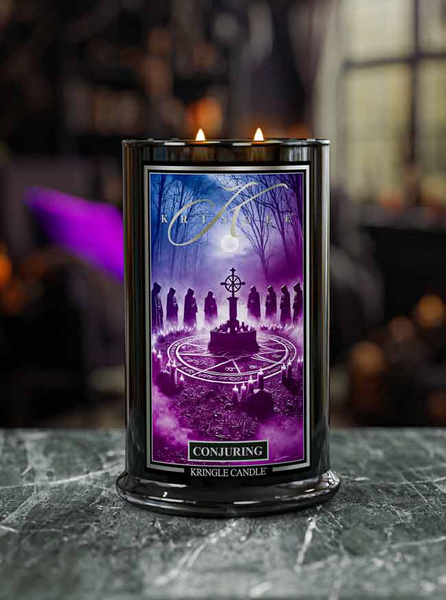 Kringle Candle Conjuring Duża Świeca Zapachowa 624g