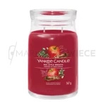 Yankee Candle Red Apple Wreath Signature Duża Świeca 567g