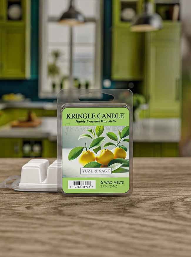 Kringle Candle Yuzu & Sage Wosk Zapachowy 64g