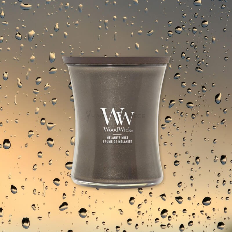 WoodWick Melanite Mist Średnia Świeca 275g