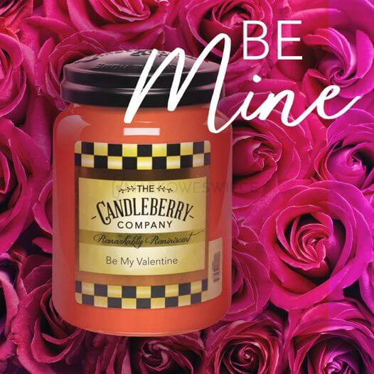 Candleberry Be My Valentine Duża Świeca Zapachowa 640g