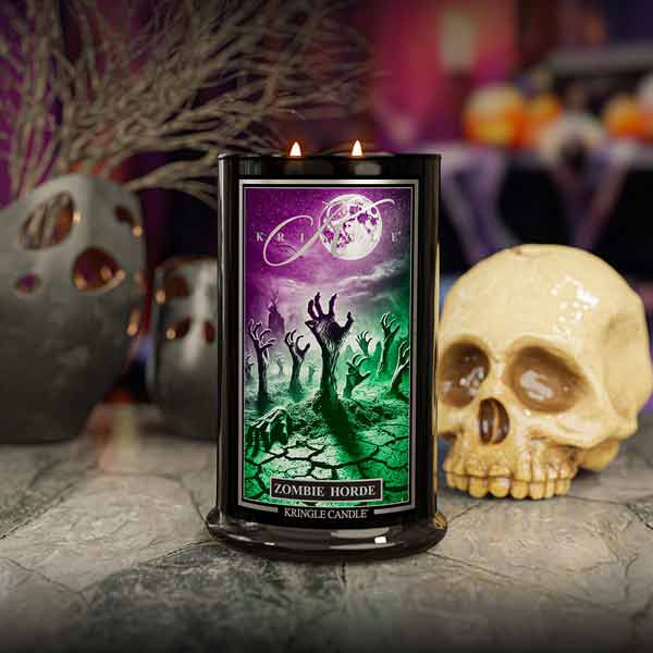 Kringle Candle Zombie Horde Duża Świeca Zapachowa 624g