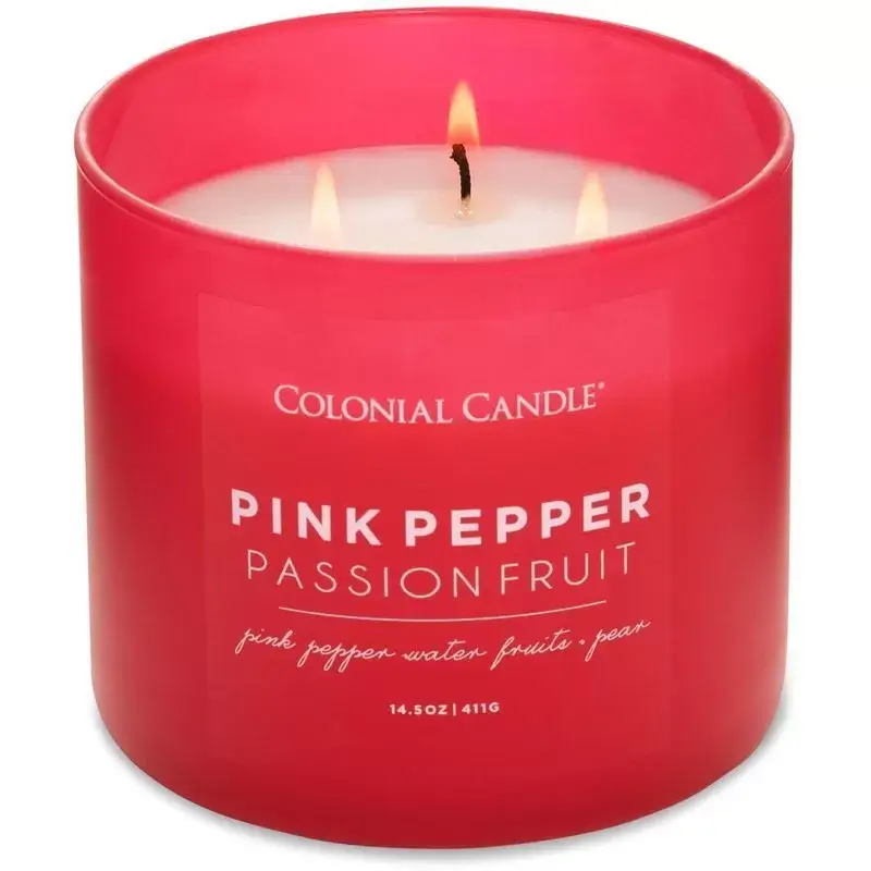 Colonial Candle Pink Pepper Passionfruit Świeca Zapachowa Tumbler 411g