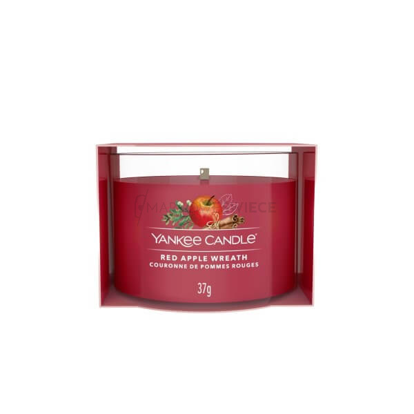 Yankee Candle Red Apple Wreath Mini Świeczka 37g