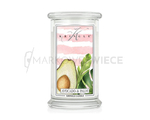 Kringle Candle Avocado & Palm Duża Świeca Zapachowa 624g