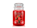 Country Candle Strawberry Fields Duża Świeca Zapachowa 652g
