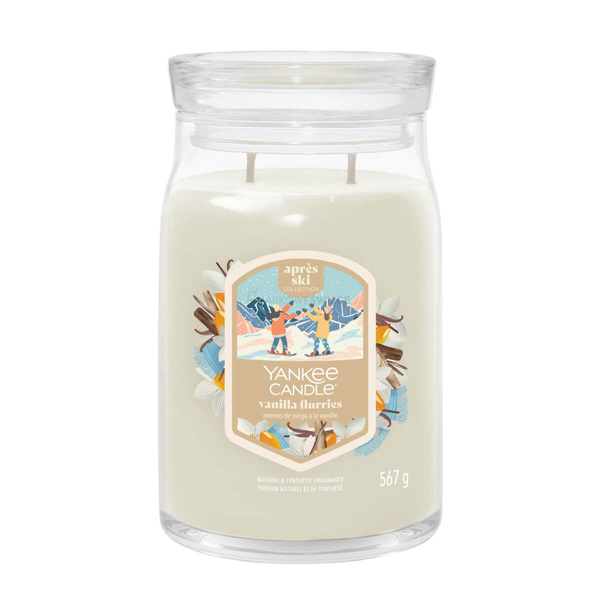 Yankee Candle Vanilla Flurries Signature Duża Świeca 567g