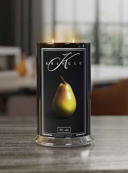 Kringle Candle Reserve Pear Duża Świeca Zapachowa 624g