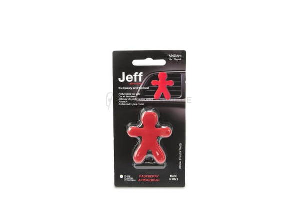 Mr & Mrs Fragrance Zapach do samochodu Jeff Red Raspberry & Patchouli