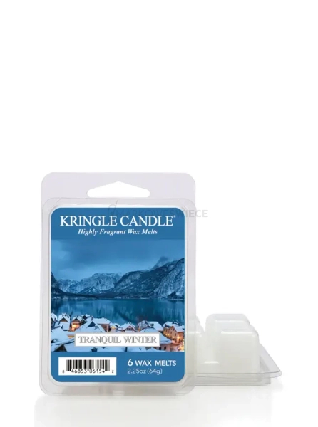 Kringle Candle Tranquil Winter Wosk Zapachowy 64g