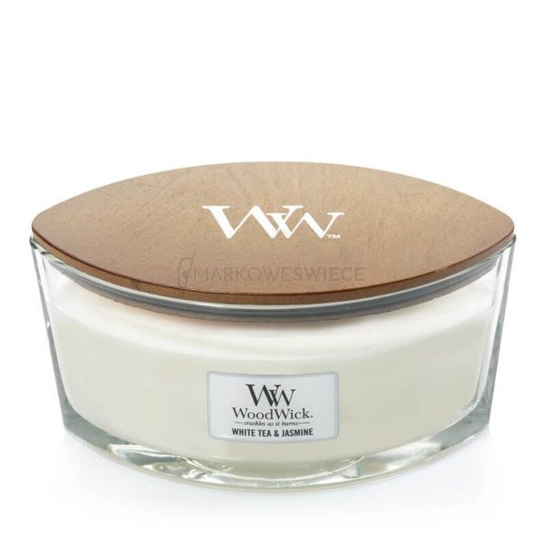 WoodWick White Tea & Jasmine Świeca Hearthwick 453,5g