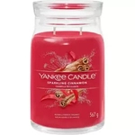 Yankee Candle Sparkling Cinnamon Signature Duża Świeca 567g