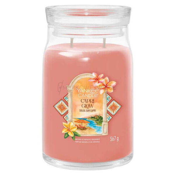 Yankee Candle Capri Glow Signature Duża Świeca 567g